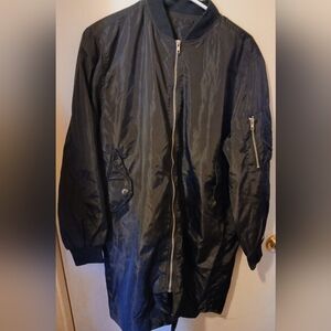 Black Bomber Jacket